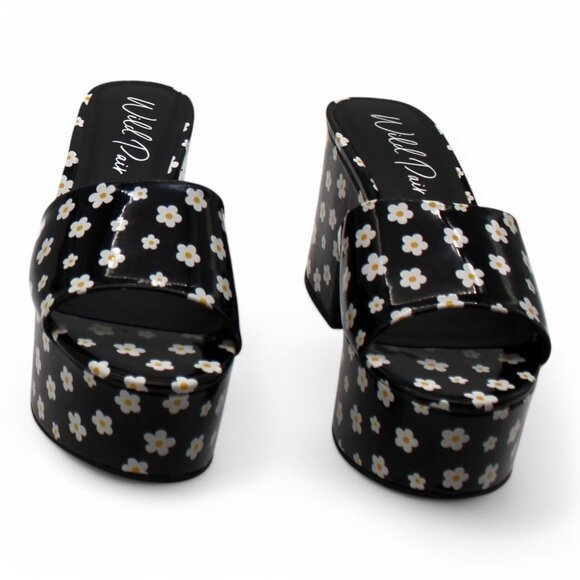 Melborne Womens Platform Sandals - Picture 3 of 9